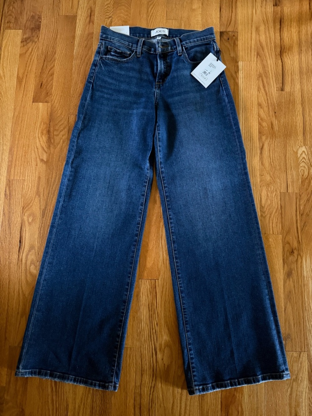 Joe's Jeans Wide Leg High-Rise Jeans in Blue